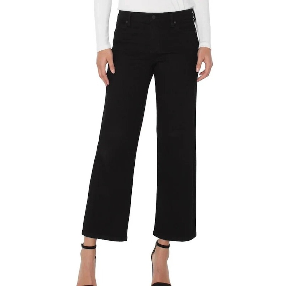 LIVERPOOL Womens jeans WIDE LEG‎ FLARE JEANS WOMEN'S size 8/29 High Rise